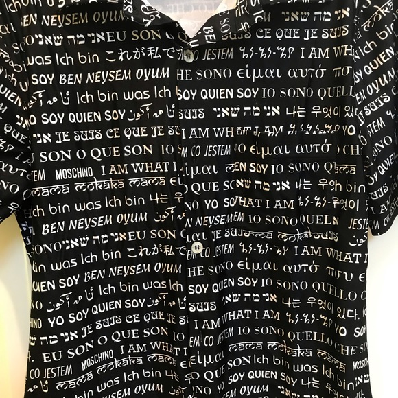 Moschino “I am what I am” Blouse - Picture 3 of 6